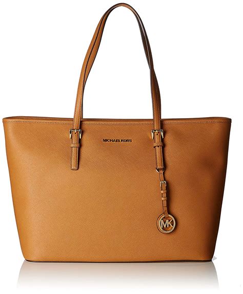 michael kors jet set multifunction saffiano tote white|Michael Kors Tote jet set.